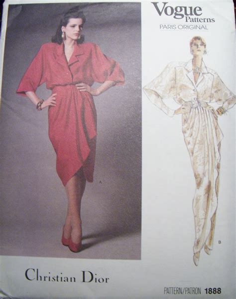 christian dior dress patterns